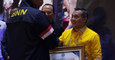 Hadiri Pelantikan Sobat Ananda Bersinar (SAB) BNNP DKI Jakarta, Bang Azran: Anak Muda Motor Penggerak Perubahan