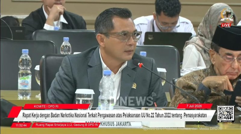 Bang Azran: Tempat Rehabilitasi Jangan Jadi Ladang Bisnis, Indonesia Tidak Boleh Ada “Lubang Tikus” Masuknya Narkoba