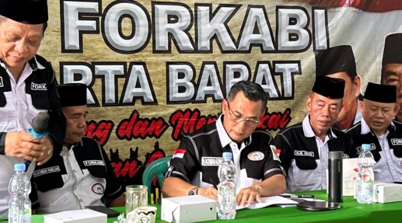 Hadiri Musda, Bang Azran Ucapkan Selamat kepada Mat Robin sebagai Ketua DPD FORKABI Jakarta Barat 2026–2031