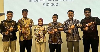 Kado HUT RI ke-81, Tim Teknik Geologi ITB Menangi Imperial Barrel Award 2026 di Houston