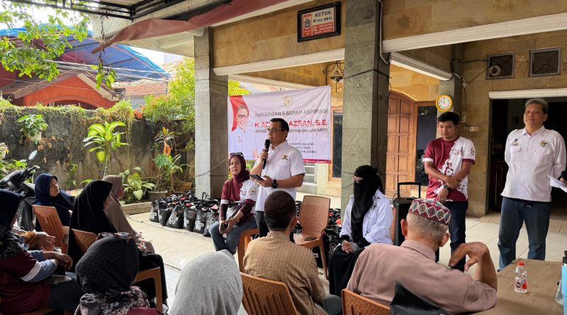 Bang Azran Puji Kapolda Metro Jaya yang Sayang Rakyatnya, SIAAP Jadi Rumah Aspirasi Warga